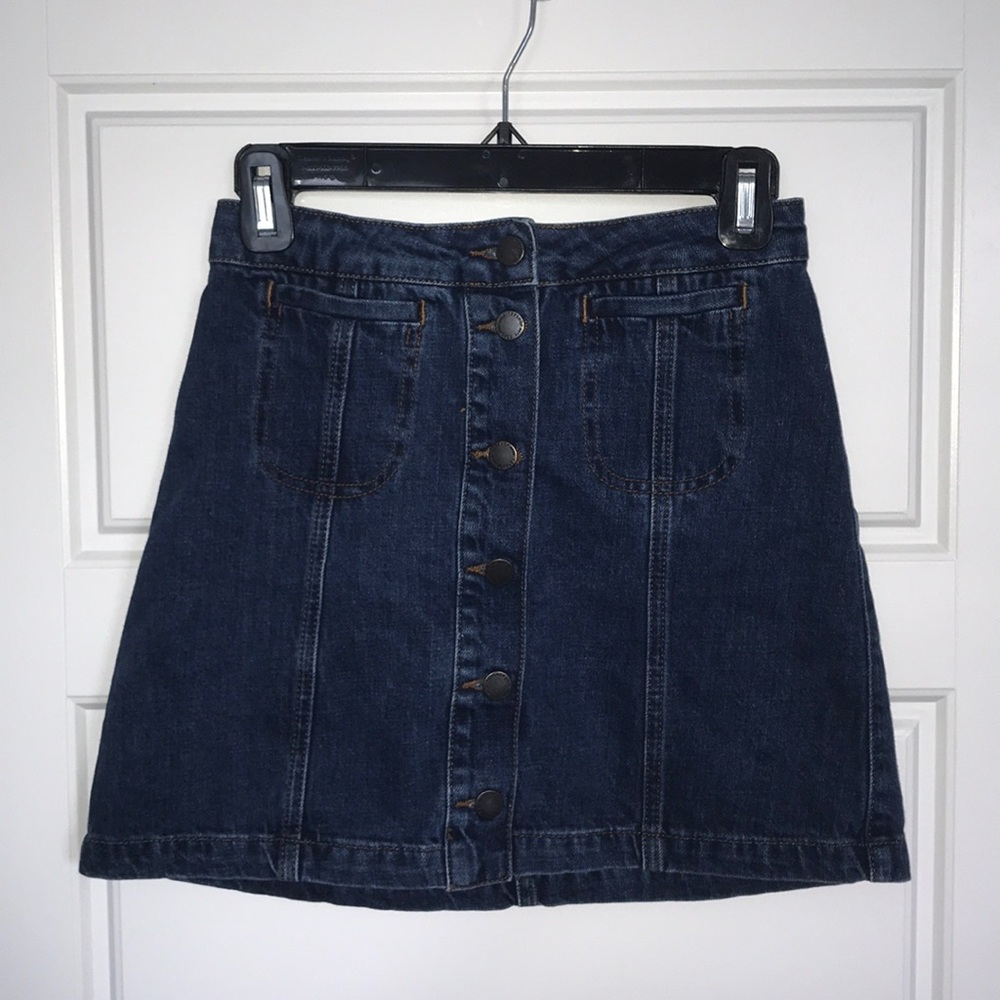 TopShop Denim Skirt